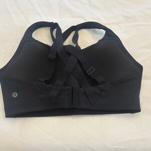 lululemon athletica Cross-Back Black Sports Bra